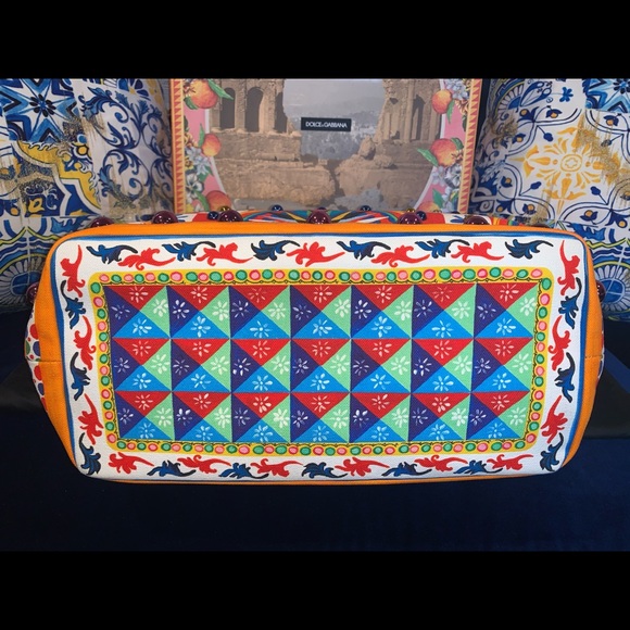 Dolce & Gabbana BEATRICE MAJOLICA bag & WALLET. - Picture 9 of 16
